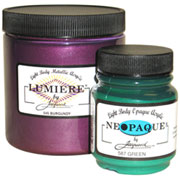 Lumiere And Neopaque Fabric Paint