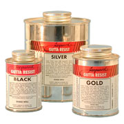 Jacquard American Gutta - Black, Gold, Silver