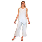 Asymmetric Gauze Tank