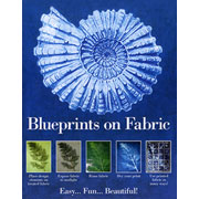 Blueprints On Fabric 8.5" Cotton Cyanotype Squares
