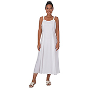 Rayon Long Ribbon Strap Dress