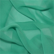 Aqua Silk Chiffon 8mm 45"