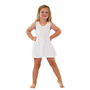 Girl's Jersey Shorter Dropwaist Tank Dress