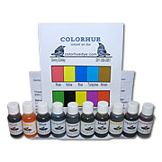 Colorhue Silk Dyes - 10 Color Set