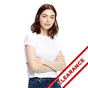 US Blanks Juniors Short Sleeve Crop T-Shirt