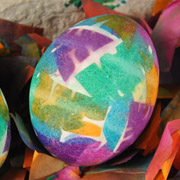 Confetti Dyed Easter Eggs Tutorial