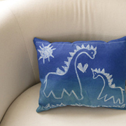 Inkodye Dry-Erase Doodle Pillow