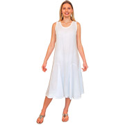 Gauze Trumpet Tank Dress