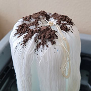 Ice Dyeing Cotton Embroidery Thread or Yarns