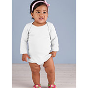 Infant Baby Rib Lap Shoulder Long Sleeve Creeper (#LSCLS)