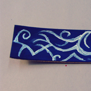 Hand-Painted Leather Bookmark Tutorial