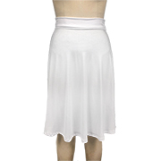 The Liquid Flow Roll Waist Skirt