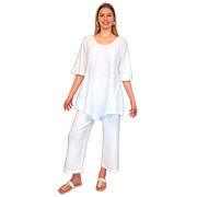 Lanai Tunic - Crinkle Cotton Gauze