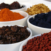 Natural Dyes (from plants and insects)