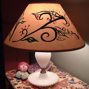 Mystic Garden Lamp, an Upcycling Project: An Outlaw Bunny Tutorial