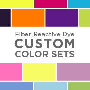 Fiber Reactive Dye Custom Color Sets