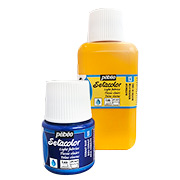Setacolor Fabric Paint - Transparent
(5 Flu. Colors - Medium thin for hand painting, marbling and faux tie-dye when thinned)