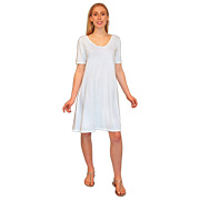 Slubby Jersey Swing Dress