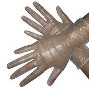 Short Vinyl Gloves