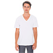 Fine Jersey S/S V-Neck T-Shirt (Unisex)