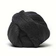 Black Merino Wool Top Roving