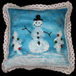 Snowman Pillow Cover