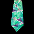 Project Hand-Stamped Silk Necktie