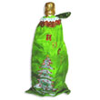 Silk Wine Gift Bag Dyed & Embellished