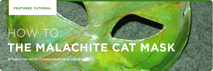 Malachite Cat Mask Tutorial