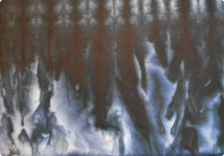 #300 New Black as a Tie-dye