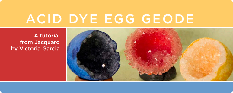 Acid Dye Egg Geode