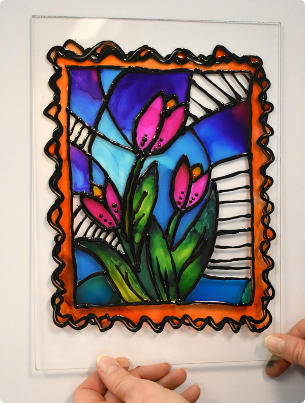 Faux Stained Glass