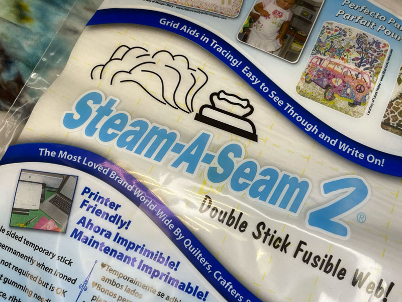 Image of Steam-A-Seam Process