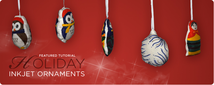 Holiday Inkjet Ornaments