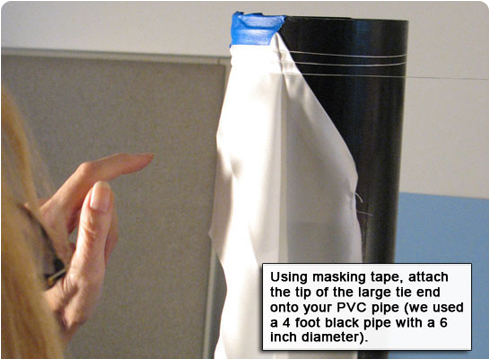 Tape tip to your pole