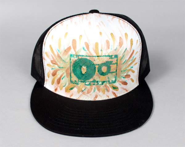 Custom Stencil Baseball Hat