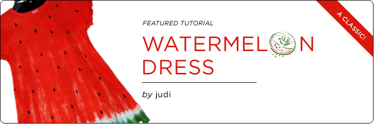 Watermelon Dress Tutorial