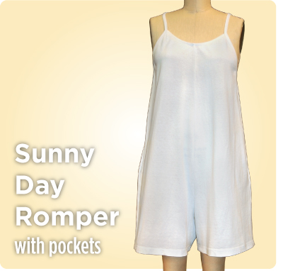 Sunny Day Romper with Pockets