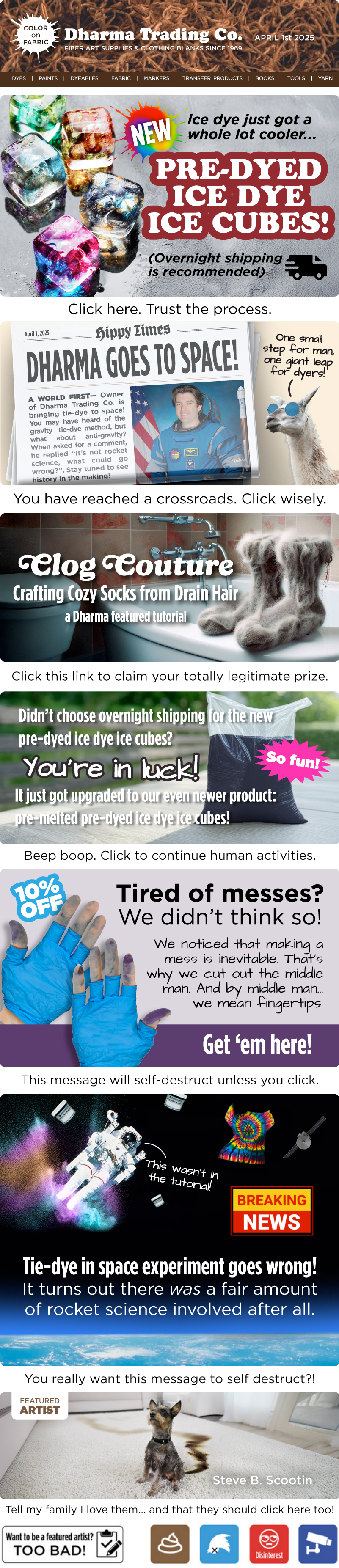 Super serious newsletter